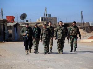 جنود من الجيش السوري في حلب