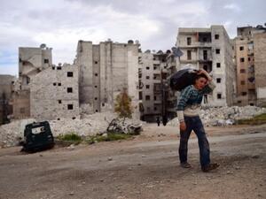 مدينة حلب وريفها تشهد قصفاً مكثفاً من الطائرات الحربية والمروحية