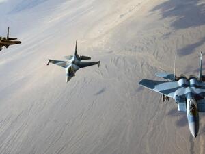 طائرات مقاتلة تابعة للتحالف الدولي