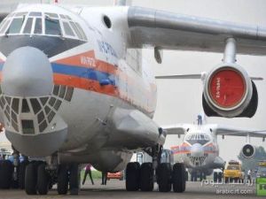 روسيا ارسلت في وقت سابق عدة طائرات الى بيروت وعمّان محملة بالمساعدات