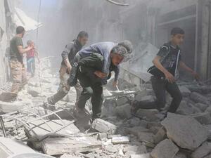  قصف للفصائل المقاتلة طال مستشفى في الأحياء الغربية بمدينة حلب