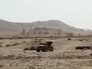 الجيش السوري على مشارف المدينة الاثرية في تدمر