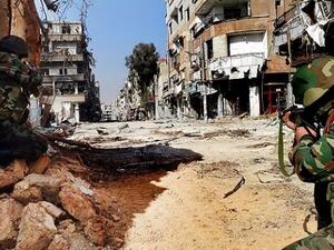 عنصران من الجيش السوري/ ارشيفية