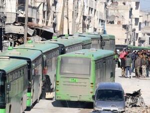 دفعة من مسلحي "برزة" تغادر الحي الدمشقي باتجاه إدلب
