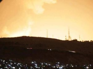 القصف استهدف اللواءين 104 و105 التابع للحرس الجمهوري والمنتشر في مناطق جمرايا وقدسيا والهامة