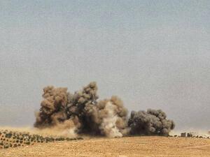 جانب من المعارك في ريف درعا