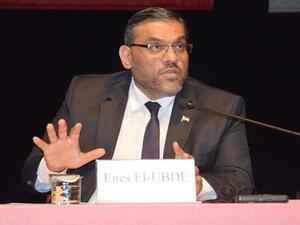 رئيس الائتلاف الوطني لقوى الثورة والمعارضة السورية، أنس العبدة