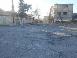 مهلة لمسلحي بلدة مسرابا لتسليم البلدة قبل انتهاء ساعات الهدنة اليومية