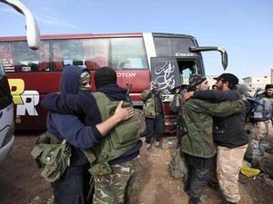 عملية التبادل تمت عند منطقة العيس في ريف حلب الجنوبي