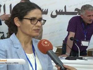  إلهام أحمد الرئيسة المشتركة لمجلس سوريا الديمقراطية