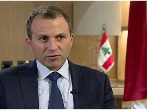 وزير الخارجية اللبناني جبران باسيل