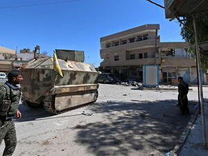 مقاتلون أكراد من قوات سوريا الديمقراطية/ أرشيفية