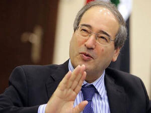  فيصل المقداد نائب وزير الخارجية والمغتربين بسورية