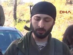 التركي الب ارسلان جيليك الذي يقاتل مع المسلحين التركمان شمال سوريا