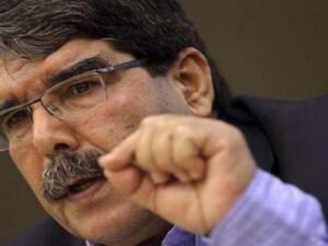 صالح مسلم رئيس حزب الاتحاد الديمقراطي الكردي السوري