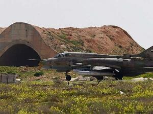 مطار الشعيرات العسكري في ريف حمص