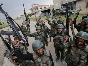 جنود من الجيش السوري