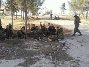 جنود من الجيش السوري في محيط حلب