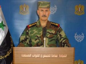 المتحدث العسكري باسم الجيش السوري 