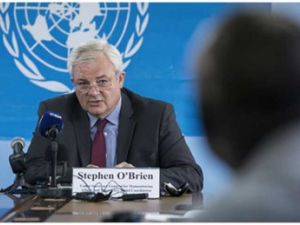 ستيفن أوبراين مدير العمليات الانسانية في الامم المتحدة 