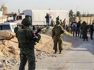 المركز الروسي للمصالحة أمن خلال الأشهر التسعة الماضية مرور أكثر من 70 قافلة أممية 