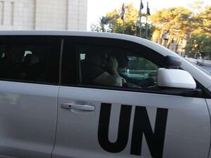 خبراء منظمة حظر الأسلحة الكيميائية يصلون إلى مدينة دوما