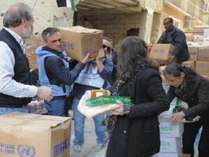 مساعدات انسانية