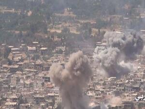 من المعارك في مدينة الزبداني -غرب دمشق-