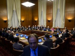 The regime delegation has not yet arrived for the eighth round of the talks (AFP/File)