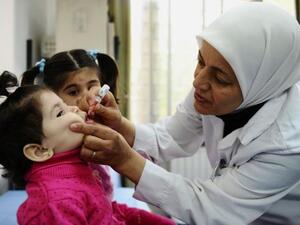The grant will be directed to improve the health and municipal affairs sectors in host communities, under the 2016-2018 Jordan Response Plan. (UNICEF)
