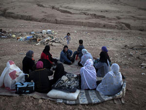 Bedouin women in the Negev. (AFP/File) 