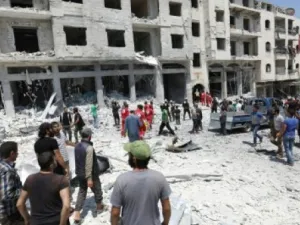 Syria's Idlib is facing a terrible 'humanitarian crisis'. (AFP)