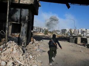 Syrian rebels in the Idlib province have formed the National Liberation Front, a new coalition that merges the alliance of Islamist heavyweights Ahrar al-Sham and Nureddine al-Zinki with four other rebel factions (AFP/File)