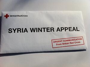 British Red Cross winter appeal for Syria, 2014 (Wikimedia Commons)