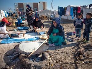 Syrian refugees working in the agricultural camps in Adana, Turkey, on July 16, 2017 | Diego Cupolo/NurPhoto

