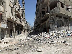 Mass destruction in the Syrian city of Homs, Syria. (AFP/ File Photo)