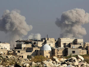 About 30 people were hurt and treated in E. Ghouta after a regime chlorine gas attack. (AFP/ File Photo)