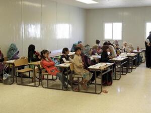 Syrian children in Zaatari refugee camp, Jordan. (AFP/File)