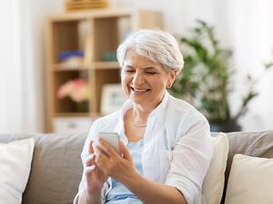 Being old doesn't mean you need to have an older device. (Shutterstock)