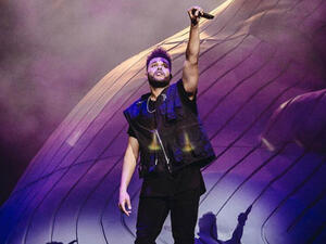 The singer was performing at a concert in Mexico City (Source: theweeknd / Instagram )  The singer was performing at a concert in Mexico City (Source: theweeknd / Instagram )