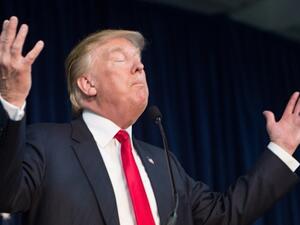 Donald Trump has been possessed by a jinni, according to one Kurdish-Iraqi faith healer. (AFP/File) 