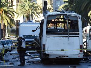 The Tunisian bus bombing is the latest a string of Daesh-affiliated attacks in MENA. (AFP/Fethi Belaid)