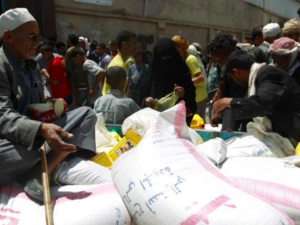 Food distribution in Yemen (AFP/File picture)