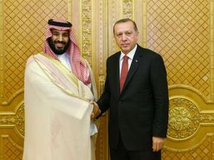 الرئيس التركي رجب طيب أردوغان وولي العهد السعودي الأمير محمد بن سلمان