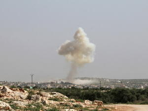 سقوط قذيفتين صاروخيتين على مدينة كيليس جنوب تركيا