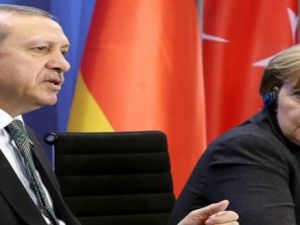 لمستشارة الألمانية، أنجيلا ميركل والرئيس التركي رجب أردوغان