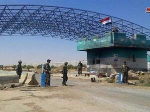 معبر نصيب الحدودي بين سوريا والأردن