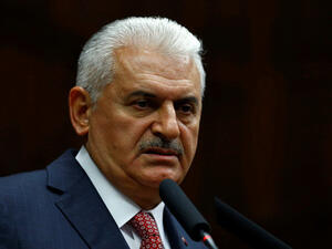 رئيس الوزراء التركي بن علي يلدريم 