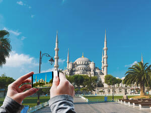 Russian tourism to Turkey last month was down more than 90 per cent year on year. (Shutterstock)