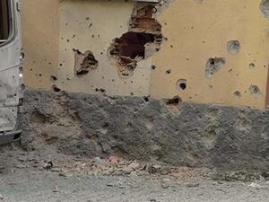 Two rockets were fired from the Syrian side of the border, damaging a high school and other buildings in Kilis. (Twitter/Hurriyet Daily News)